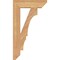 Ekena Millwork Balboa Slat Smooth Bracket, Western Red Cedar, 3 1/2"W x 16"D x 28"H BKT04X16X28BOA06SWR - alternate 2